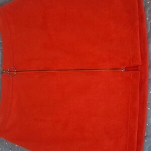 Lee Tracy Elegant Red Women's Skirt